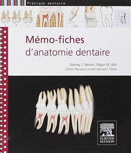 Mémo-fiches d'anatomie dentaire