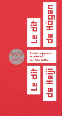Le dit de Hôgen. Le dit de Heiji : cycle épique des Taïra et des Minamoto