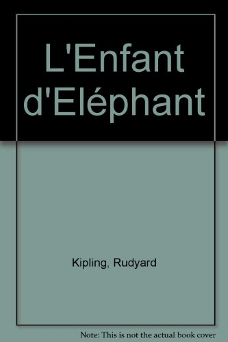 L'enfant d'éléphant