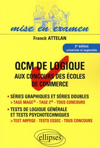 QCM de logique aux concours des écoles de commerce : séries graphiques et séries doubles, tests de l
