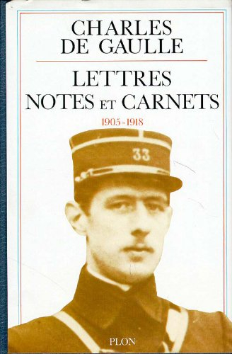 lettres, notes et carnets