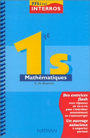 Mathématiques, 1re S