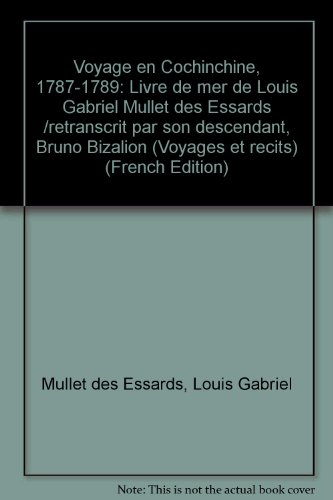 Voyage en Cochinchine (1787-1789)