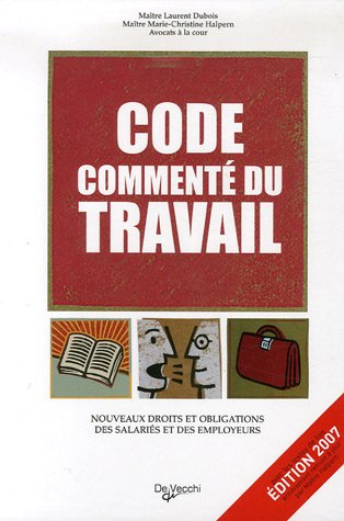 code commenté du travail