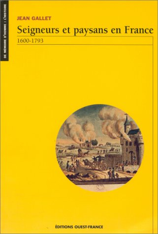 Seigneurs et paysans en France : 1600-1793