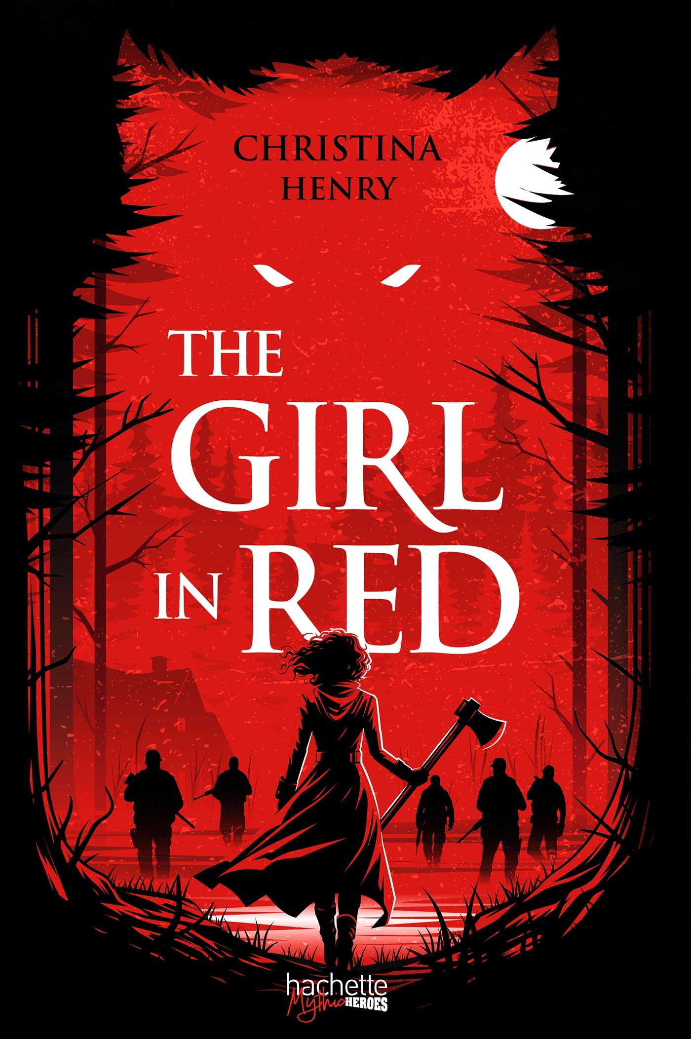 The girl in red