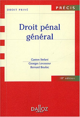 droit pénal général