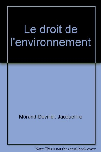 le droit de l'environnement