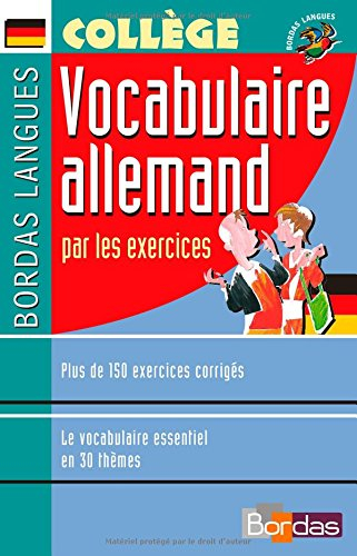 Vocabulaire allemand par les exercices