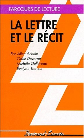 La Lettre et le récit