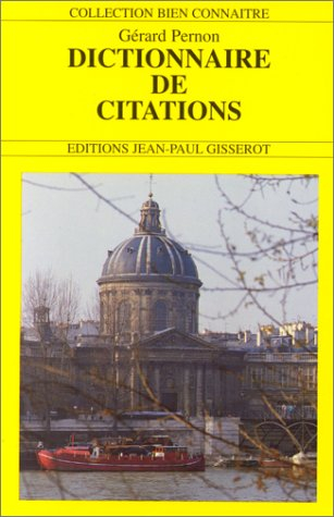 Le dictionnaire de citations