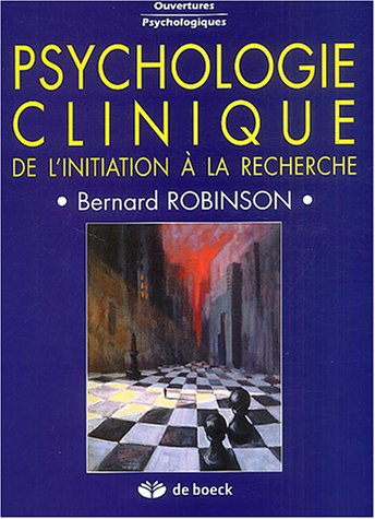 Psychologie clinique : de l'initiation à la recherche