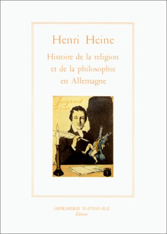 Sur l'histoire de la religion et de la philosophie en Allemagne