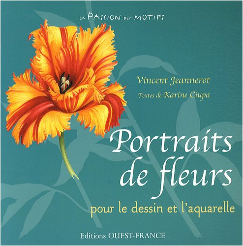 Portraits de fleurs pour le dessin et l'aquarelle