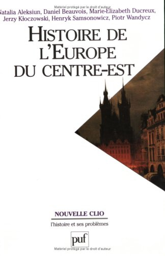 Histoire de l'Europe du Centre-Est
