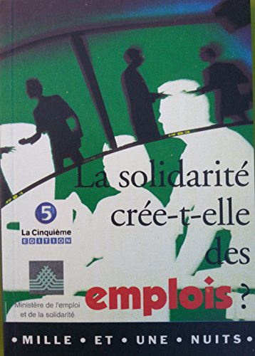 la solidarite cree-elle des emplois
