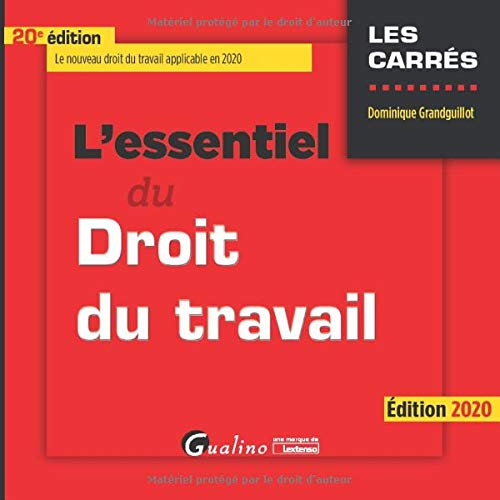 L'essentiel du droit du travail : édition 2020