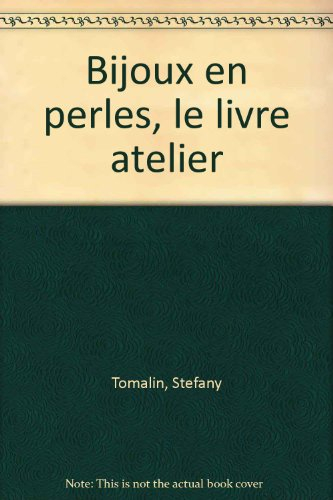 bijoux en perles, le livre atelier