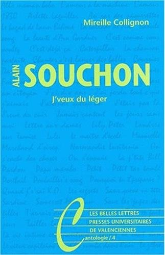 Alain Souchon : j'veux du léger