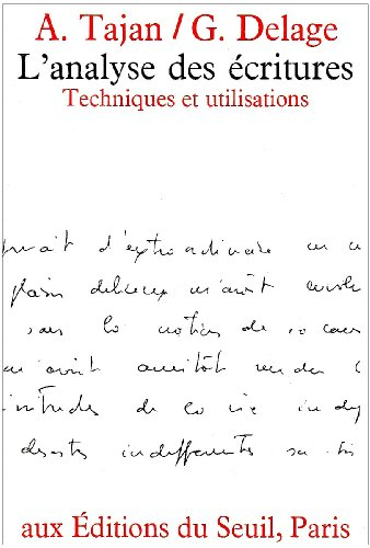 L'Analyse des écritures