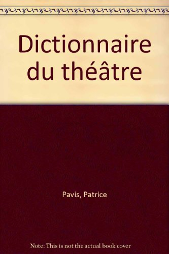 dictionnaire du théâtre