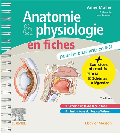 Anatomie & physiologie en fiches : pour les étudiants en IFSI