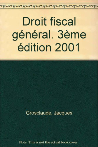 Droit fiscal général