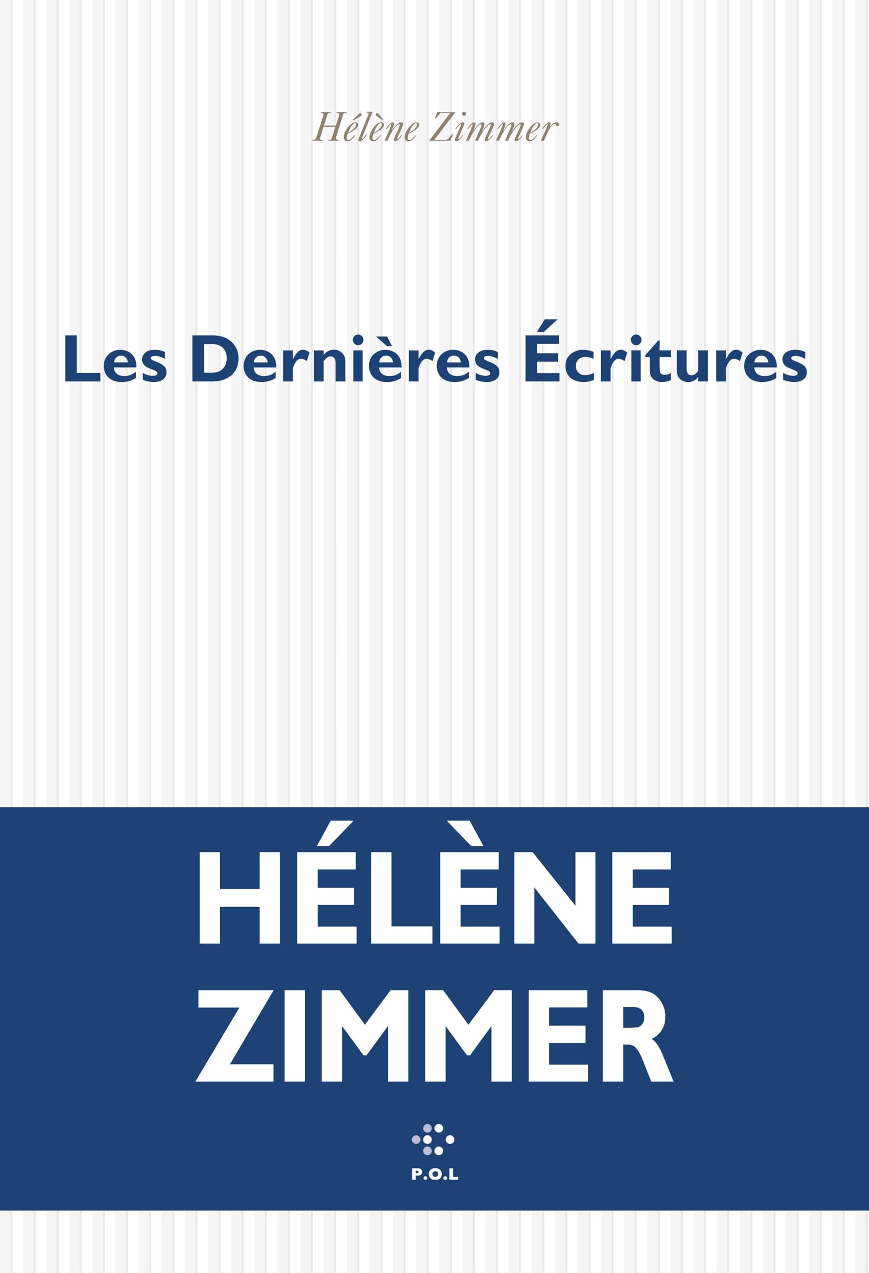 Les dernières écritures