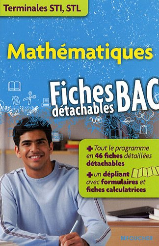 Mathématiques, terminales STI, STL