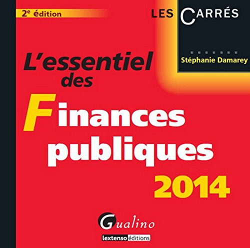 L'essentiel des finances publiques 2014