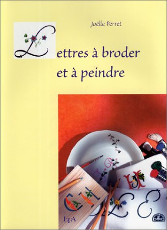 Lettres à broder et à peindre