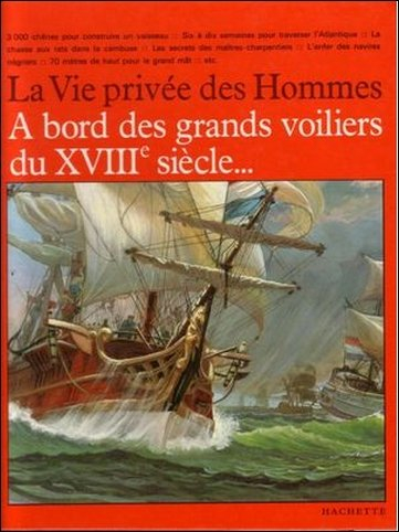 A bord des grands voiliers du 18e siècle...