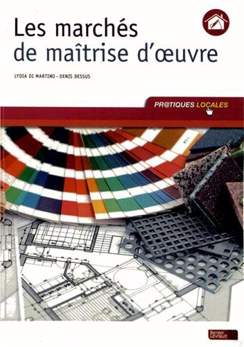 Les marchés de maîtrise d'œuvre