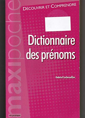 Dictionnaire des prénoms