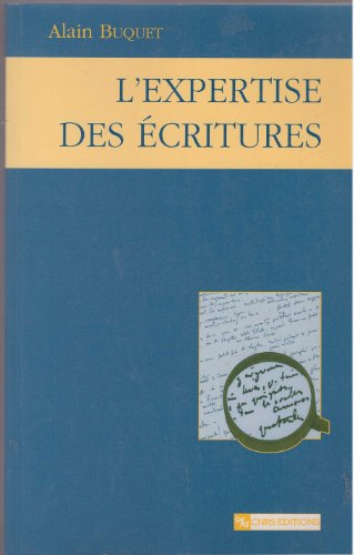 Expertise des écritures