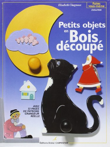 Petits objets en bois découpé