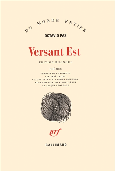 Versant est : et autres poèmes