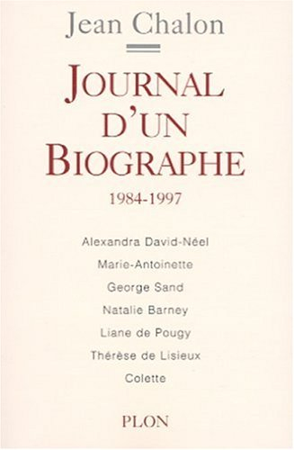 Journal d'un biographe