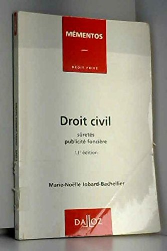 droit civil : sûretés, publicité foncière