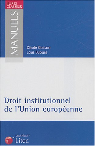 Droit institutionnel de l'Union européenne