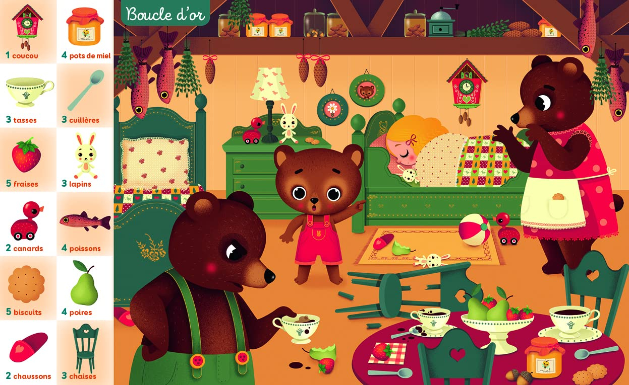 Les contes : cherche, trouve et compte
