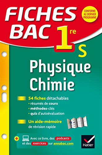 Physique chimie, 1re S