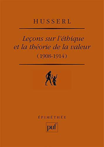 Leçons sur l'éthique et la théorie de la valeur, 1908-1914