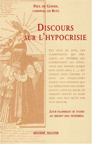 Discours sur l'hypocrisie