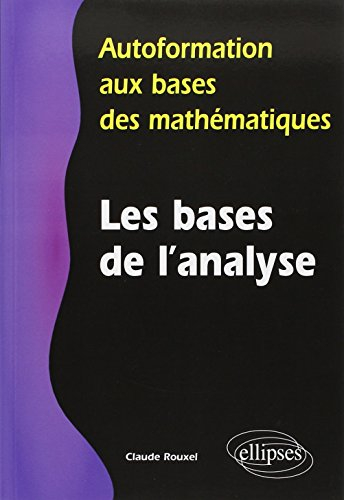 Les bases de l'analyse