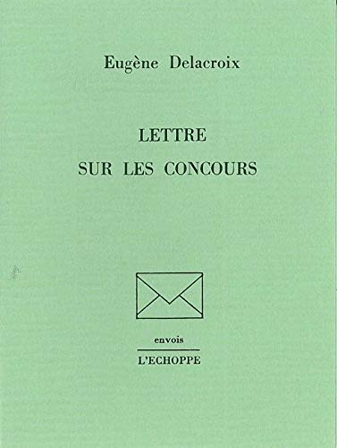 Lettre sur les concours