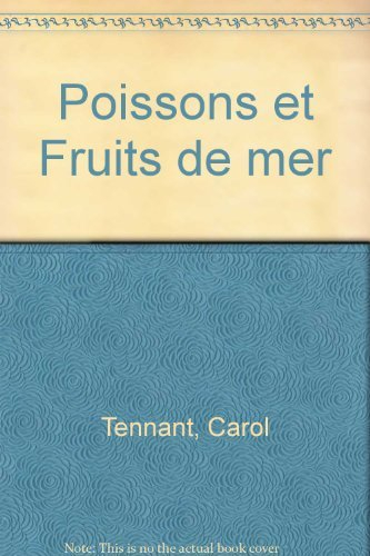 Poissons et fruits de mer