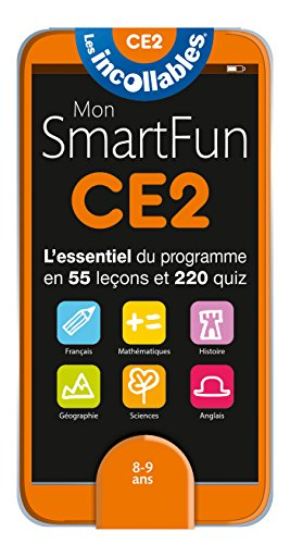 Mon smartfun CE2, 8-9 ans : l'essentiel du programme en 55 leçons et 220 quiz