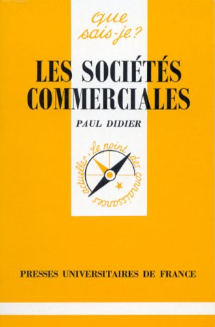 Les Sociétés commerciales