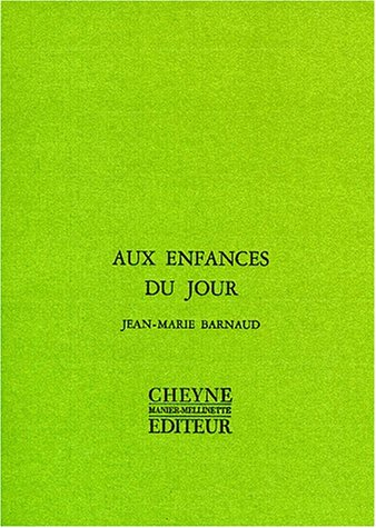 Aux enfances du jour